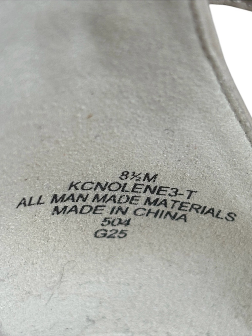 đ¤Calvin Klein Womenâs White Heels Size 8.5đ¤ - Picture 5 of 6